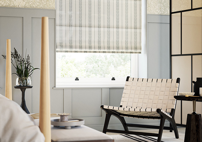 Laurel Stripe, Heritage - Roman Blind - Image 5